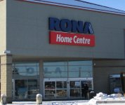 Store front for Rona